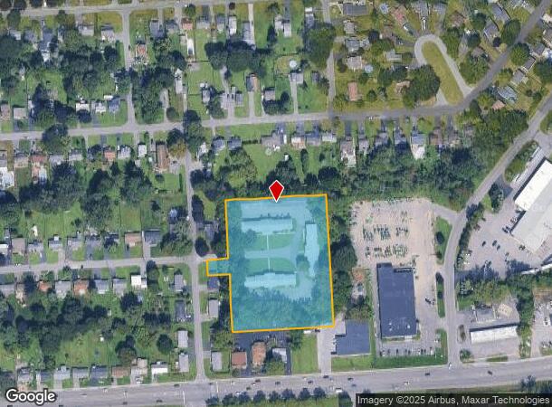 402 Lawrence Ave, Syracuse, NY Parcel Map