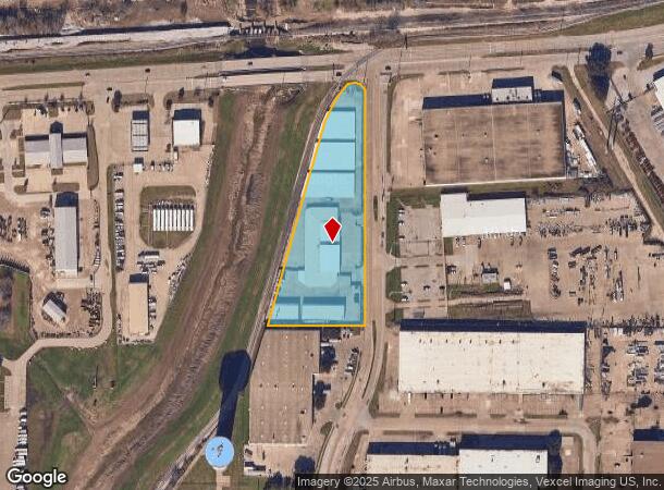 1010 Hutton Dr, Carrollton, TX Parcel Map