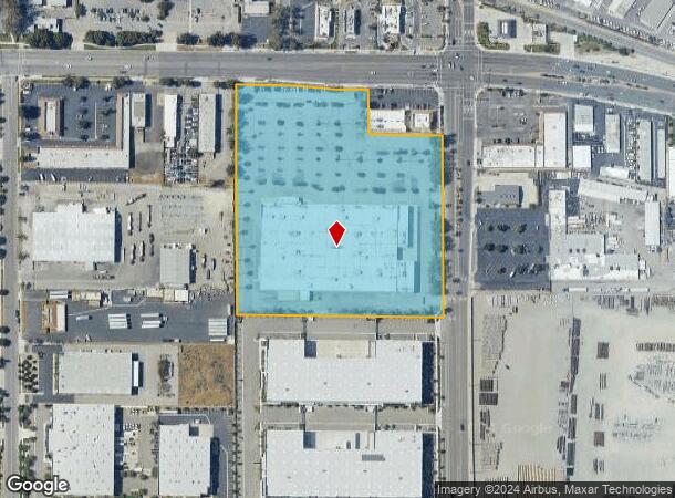  1625 W Redlands Blvd, Redlands, CA Parcel Map