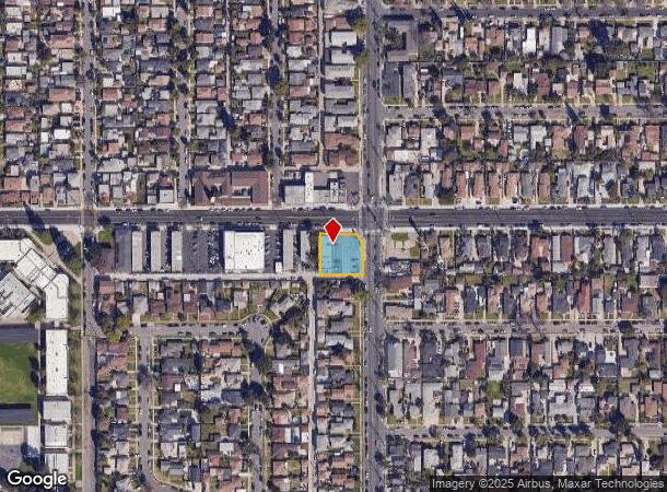 5397 Orange Ave, Long Beach, CA Parcel Map