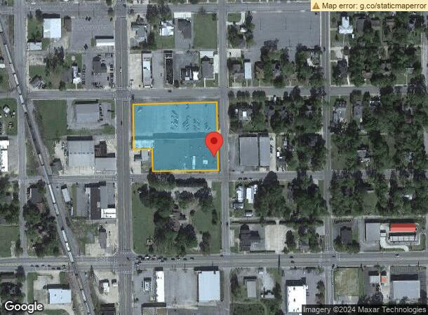  102 E 14Th Ave, Cordele, GA Parcel Map