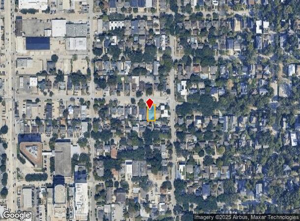  2411 Sunset Blvd, Houston, TX Parcel Map