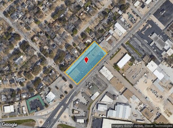 3601 Franklin Ave, Waco, TX Parcel Map