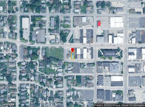 1105 Broad St, New Castle, IN Parcel Map