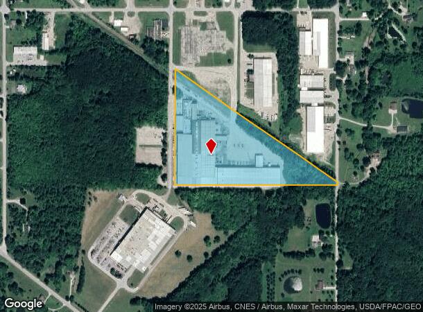 322 S Cucumber St, Jefferson, OH Parcel Map