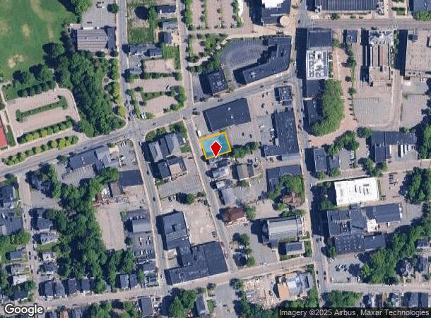  16 Cottage St, Brockton, MA Parcel Map