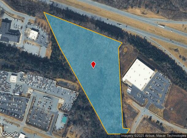 2151 21St St Se, Hickory, NC Parcel Map