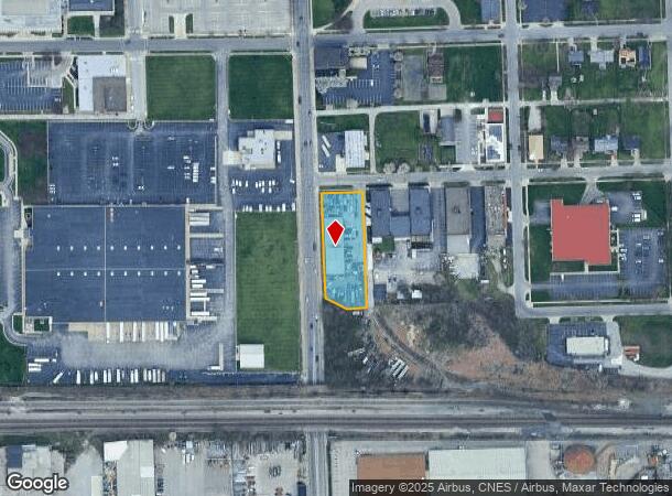  1415 Lafayette St, Fort Wayne, IN Parcel Map