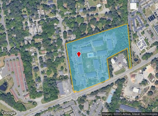 404 Jones Ferry Rd, Carrboro, NC Parcel Map