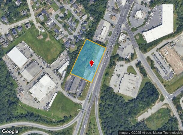  8826 Washington Blvd, Jessup, MD Parcel Map