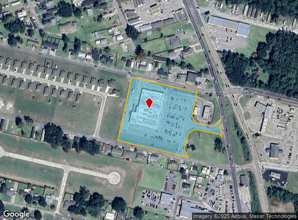 224 W Main St, Houma, LA Parcel Map