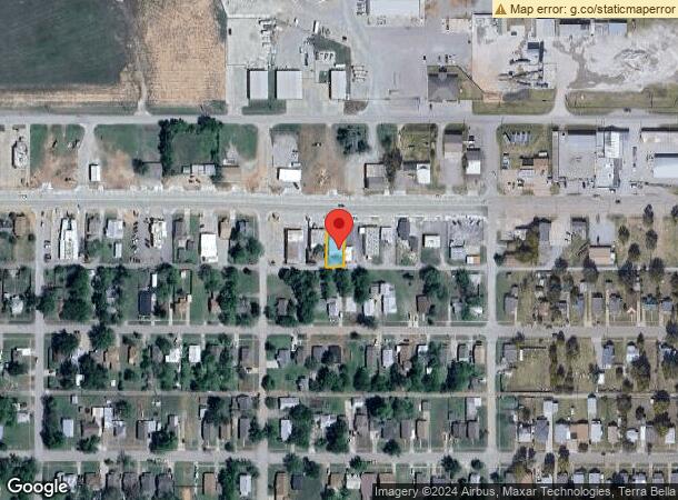  815 E Main St, Cushing, OK Parcel Map