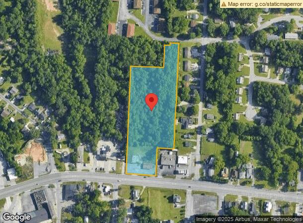  3014 W English Rd, High Point, NC Parcel Map