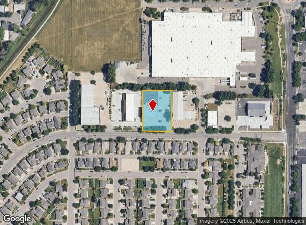  2093 E 11Th St, Loveland, CO Parcel Map