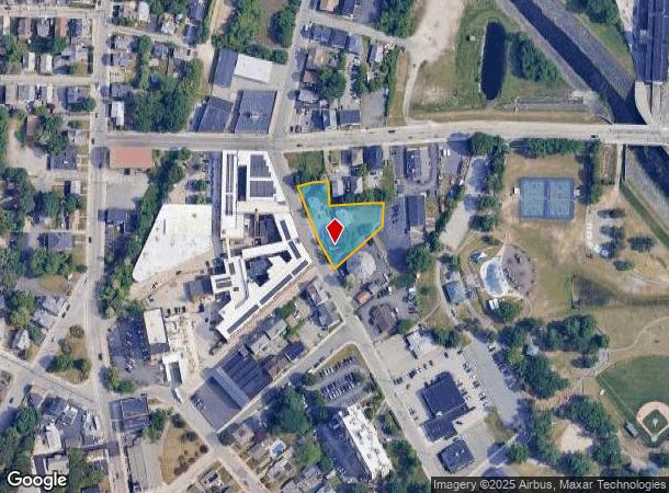  333 Pond St, Woonsocket, RI Parcel Map