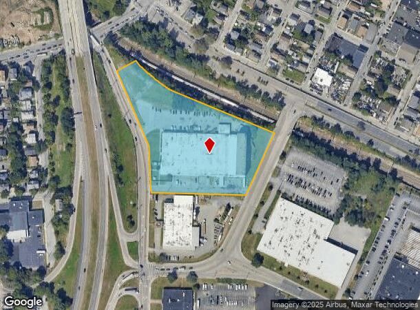  50 Niantic Ave, Providence, RI Parcel Map