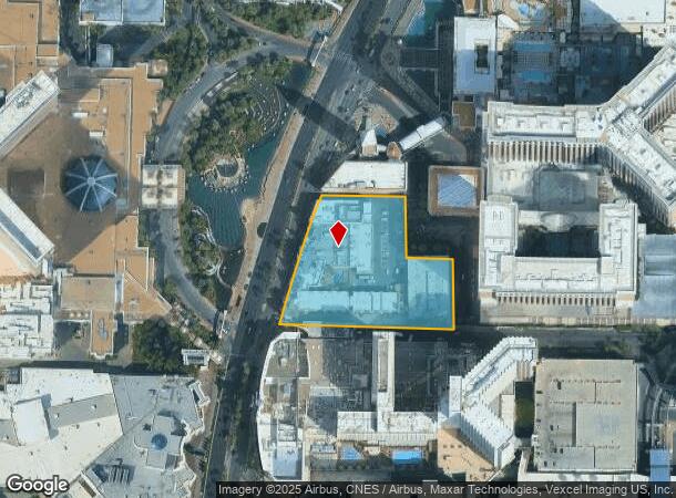  3411 Las Vegas Blvd S, Las Vegas, NV Parcel Map
