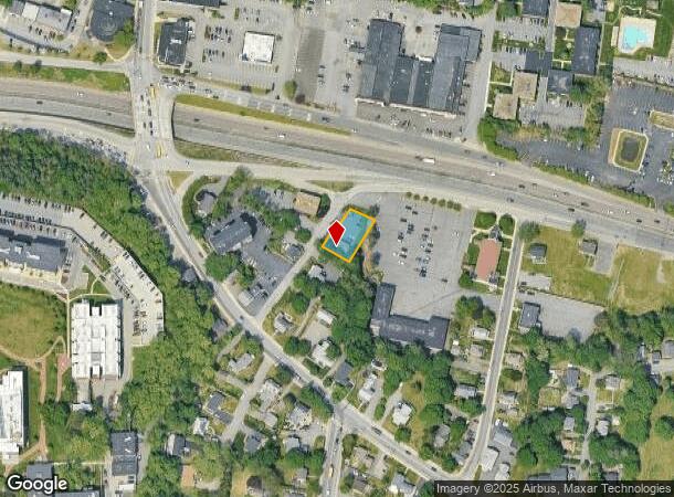  858 Worcester Rd, Framingham, MA Parcel Map