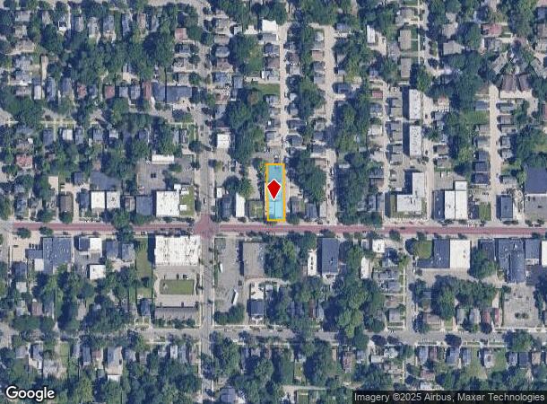  1017 Wealthy St Se, Grand Rapids, MI Parcel Map