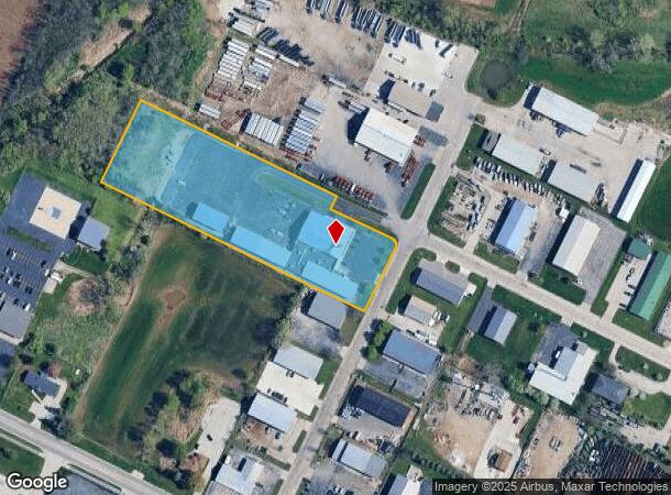 1640 Fire Lane Dr, Green Bay, WI Parcel Map