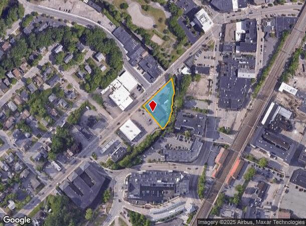 42 County St, Attleboro, MA Parcel Map