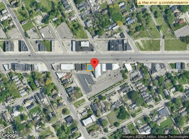  5411 Michigan Ave, Detroit, MI Parcel Map