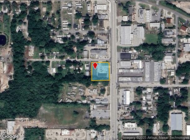  305 Clearlake Rd, Cocoa, FL Parcel Map