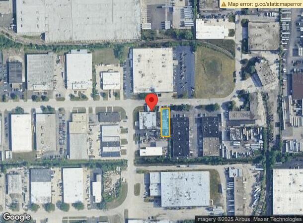  754 Industrial Dr, Bensenville, IL Parcel Map