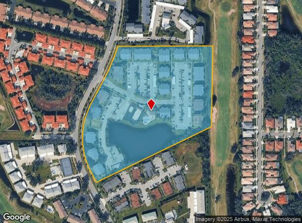 1050 Capri Isles Blvd, Venice, FL Parcel Map