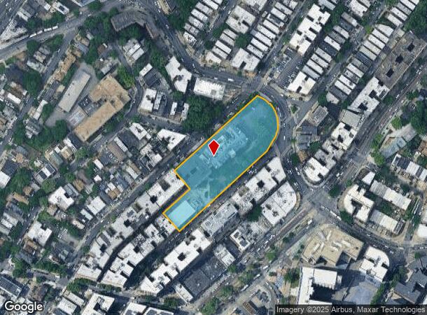 1741 Andrews Ave, Bronx, NY Parcel Map