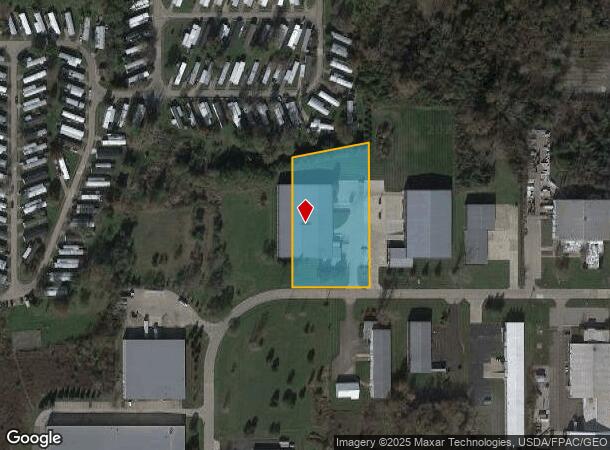  1097 Industrial Pky, Medina, OH Parcel Map