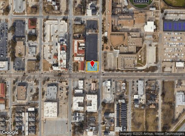  2400 W Berry St, Fort Worth, TX Parcel Map