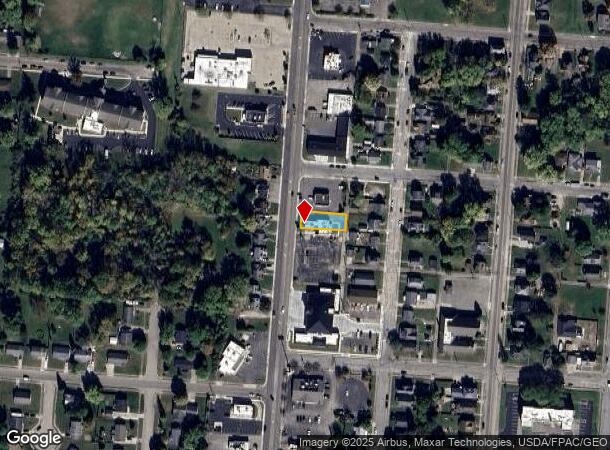  2012 S Limestone St, Springfield, OH Parcel Map