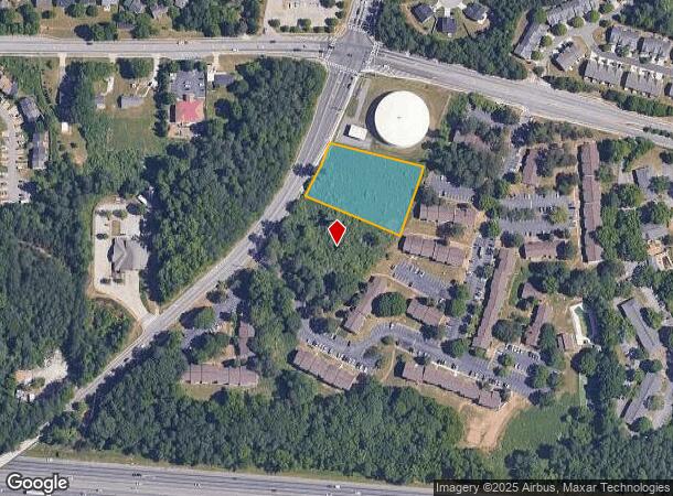 7249 Factory Shoals Rd, Austell, GA Parcel Map