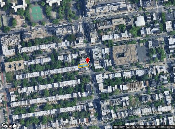  598 Marcy Ave, Brooklyn, NY Parcel Map