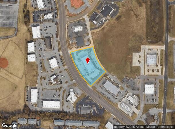 1363 Union University Dr, Jackson, TN Parcel Map