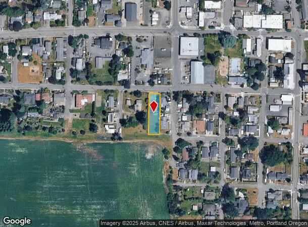 420 W Grant St, Carlton, OR Parcel Map