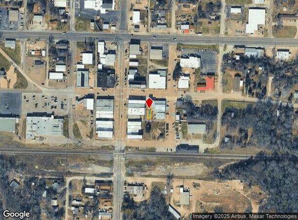 118 E Frank St, Grand Saline, TX Parcel Map
