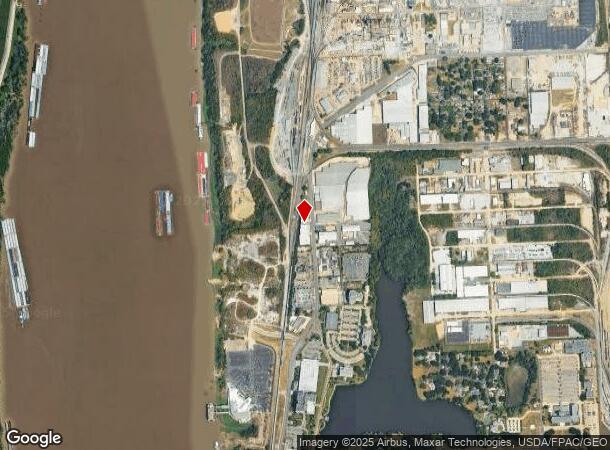 2151 N 3Rd St, Baton Rouge, LA Parcel Map
