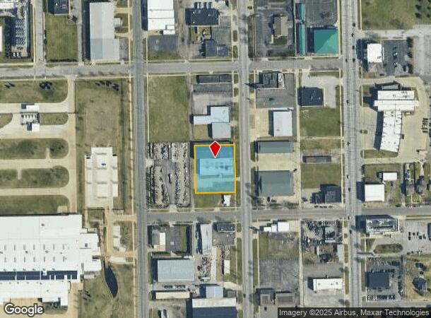  1301 S Main St, South Bend, IN Parcel Map