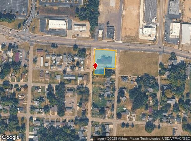 614 Lincoln Way E, Massillon, OH Parcel Map