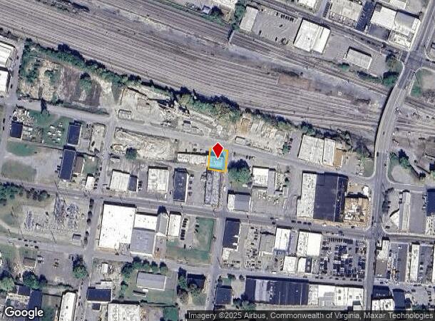  602 Norfolk Ave Sw, Roanoke, VA Parcel Map