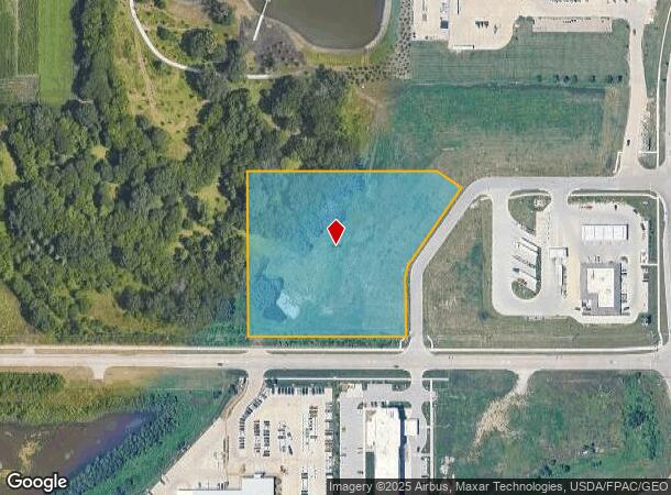  1815 Isaac Newton Dr, Ames, IA Parcel Map