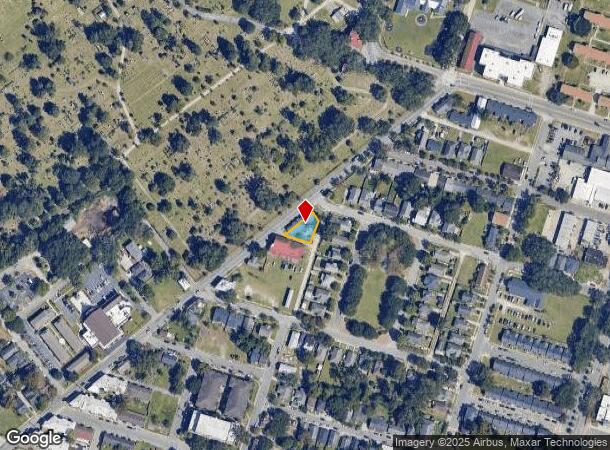  1610 Ogeechee Rd, Savannah, GA Parcel Map