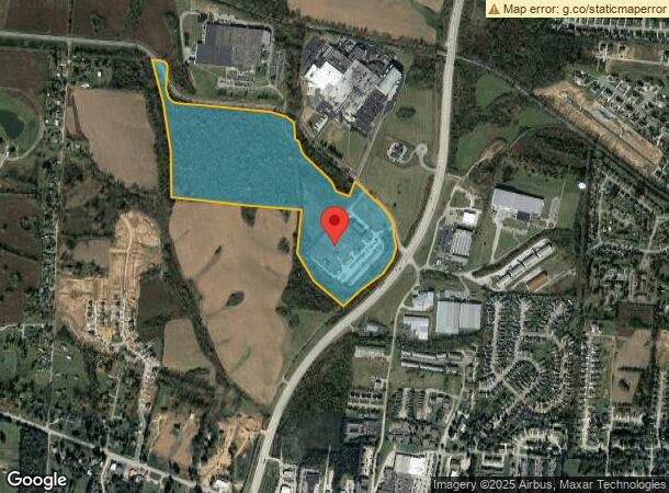  6601 Midland Industrial Dr, Shelbyville, KY Parcel Map