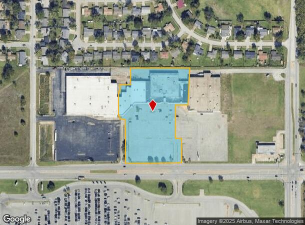  14207 E 21St St, Tulsa, OK Parcel Map