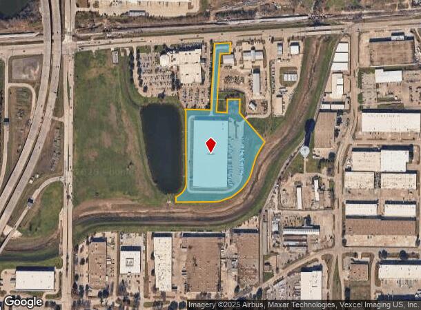 1525 W Belt Line Rd, Carrollton, TX Parcel Map
