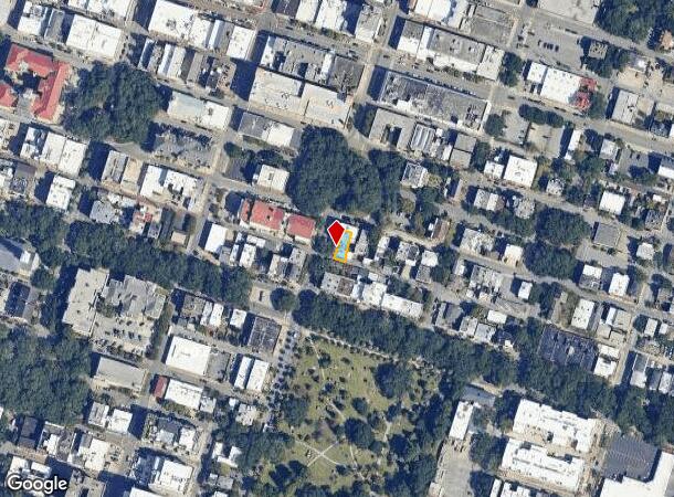  201 E York St, Savannah, GA Parcel Map