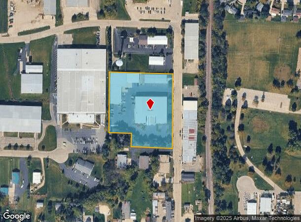 W208n16923 N Center St, Jackson, WI Parcel Map