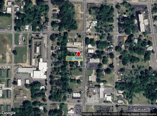  456 S Oates St, Dothan, AL Parcel Map